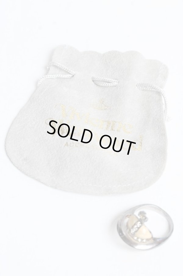 画像4: ヴィヴィアンウエストウッド 中古 / new solid ring M シルバー  Y-25-10-12-012-rg-SZ-ZY (4)