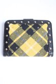 画像2: ヴィヴィアンウエストウッド 中古 / タータンカードケース  イエロー  Y-25-10-12-013-gd-SZ-ZY (2)