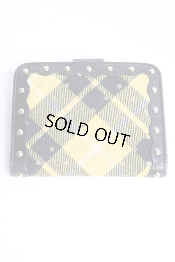 画像2: ヴィヴィアンウエストウッド 中古 / タータンカードケース  イエロー  Y-25-10-12-013-gd-SZ-ZY (2)