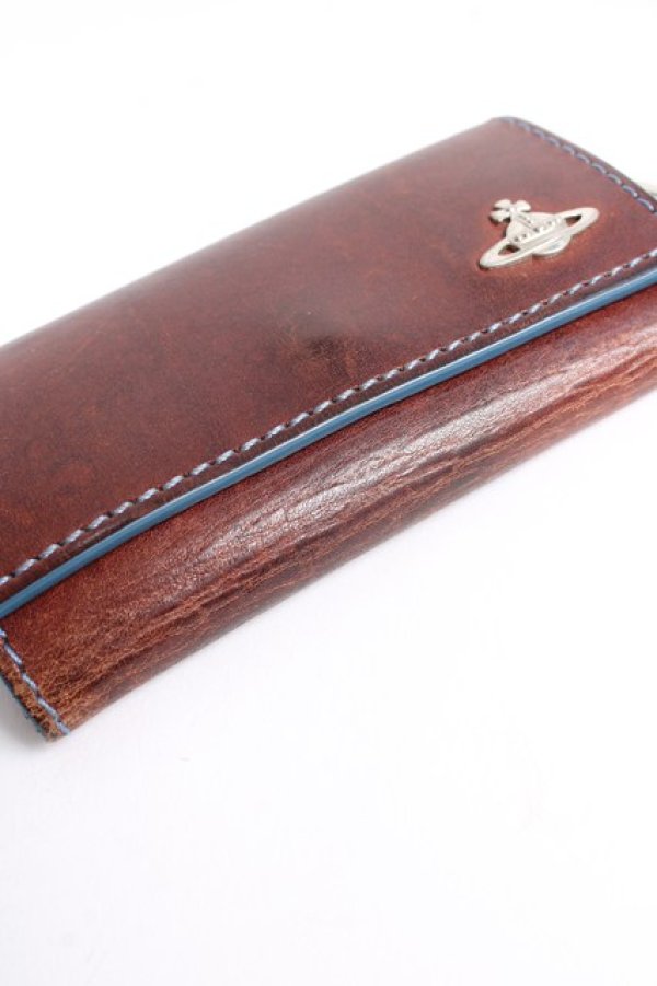 画像6: ヴィヴィアンウエストウッド MAN 中古 / レザーキーケース  ブラウン  Y-25-10-12-014-gd-SZ-ZY (6)