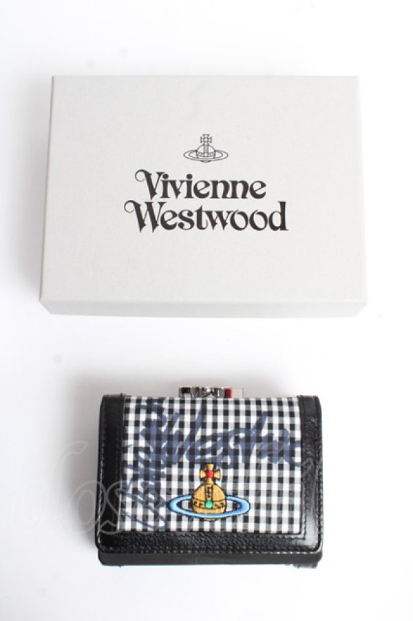 画像7: ヴィヴィアンウエストウッド 中古 / SMALL FRAME WALLET  ブラック  Y-25-10-12-029-wa-SZ-ZY (7)