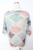 画像2: ヴィヴィアンウエストウッド 中古 / SUMMER HARLEQUIN ニット 00 オフ  Y-25-11-05-031-to-SZ-ZY (2)