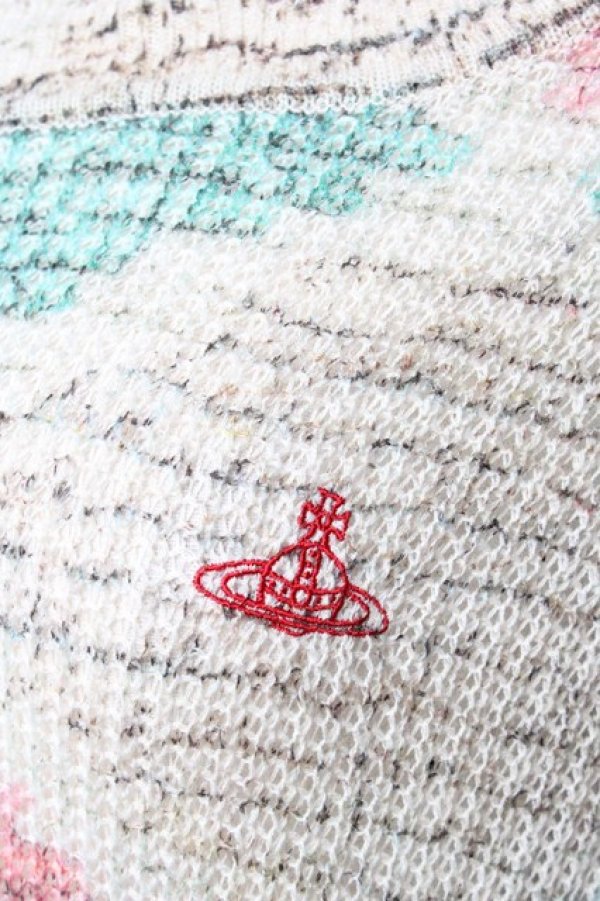 画像3: ヴィヴィアンウエストウッド 中古 / SUMMER HARLEQUIN ニット 00 オフ  Y-25-11-05-031-to-SZ-ZY (3)