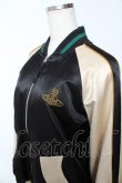 画像3: ヴィヴィアンウエストウッド MAN 中古 / SNAKE EMBROIDERY ボンバー 46 ブラック  Y-25-11-05-033-co-SZ-ZY (3)