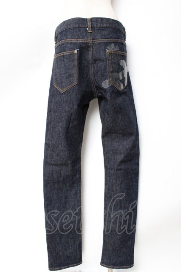 画像2: ヴィヴィアンウエストウッド MAN 中古 / オーブptデニムスキニーパンツ 44 インディゴ  Y-25-11-05-035-pa-SZ-ZY (2)