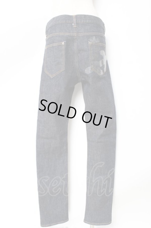 画像2: ヴィヴィアンウエストウッド MAN 中古 / オーブptデニムスキニーパンツ 44 インディゴ  Y-25-11-05-035-pa-SZ-ZY (2)