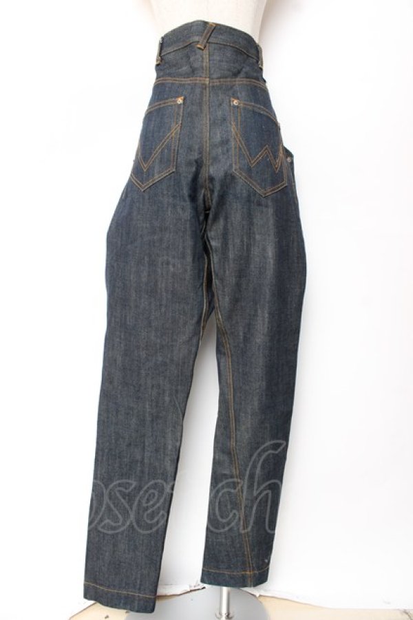 画像2: ヴィヴィアンウエストウッド MAN 中古 / サルエルデニムパンツ 44 インディゴ  Y-25-11-05-037-pa-SZ-ZY (2)