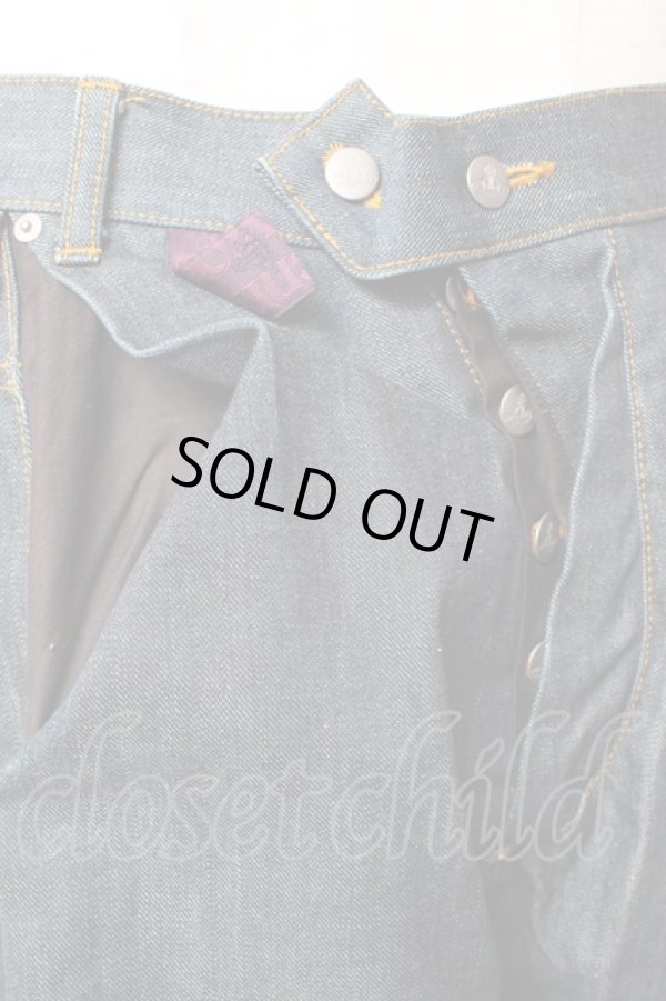 画像3: ヴィヴィアンウエストウッド MAN 中古 / サルエルデニムパンツ 44 インディゴ  Y-25-11-05-037-pa-SZ-ZY (3)