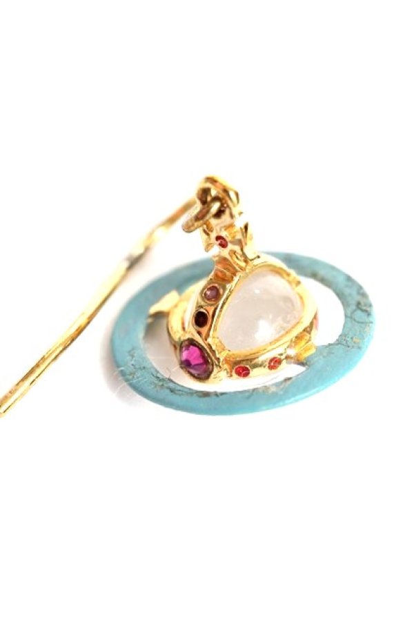 画像4: ヴィヴィアンウエストウッド 中古 / ヴィンテージオーブピアス  ゴールド  Y-25-11-05-007-er-SZ-ZY (4)