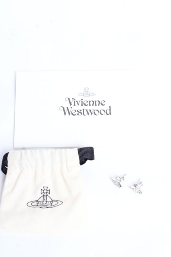 画像3: ヴィヴィアンウエストウッド 中古 / OSLO SILVER EARRINGS  シルバー  Y-25-11-05-008-ac-SZ-ZY (3)