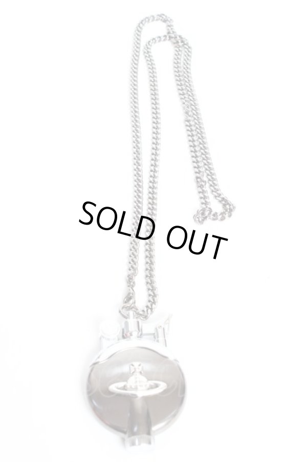 画像3: ヴィヴィアンウエストウッド 中古 / メタルORB チェーン付オイルライター  ガンメタル  Y-25-11-05-010-gd-SZ-ZY (3)