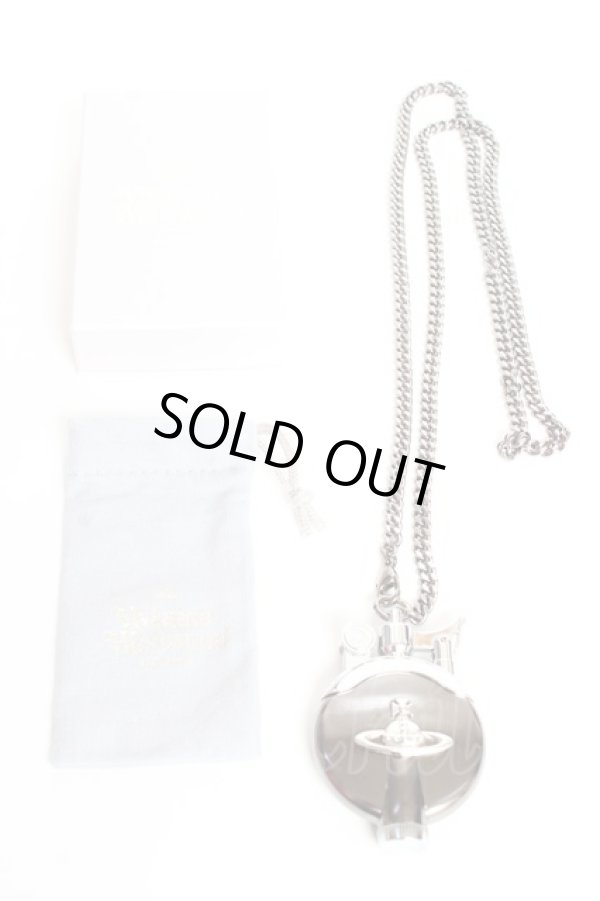 画像4: ヴィヴィアンウエストウッド 中古 / メタルORB チェーン付オイルライター  ガンメタル  Y-25-11-05-010-gd-SZ-ZY (4)