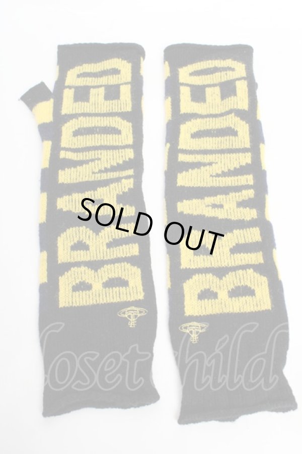 画像2: ヴィヴィアンウエストウッド 中古 / アームカバー  黒×イエロー×紺  Y-25-11-05-019-gd-SZ-ZY (2)