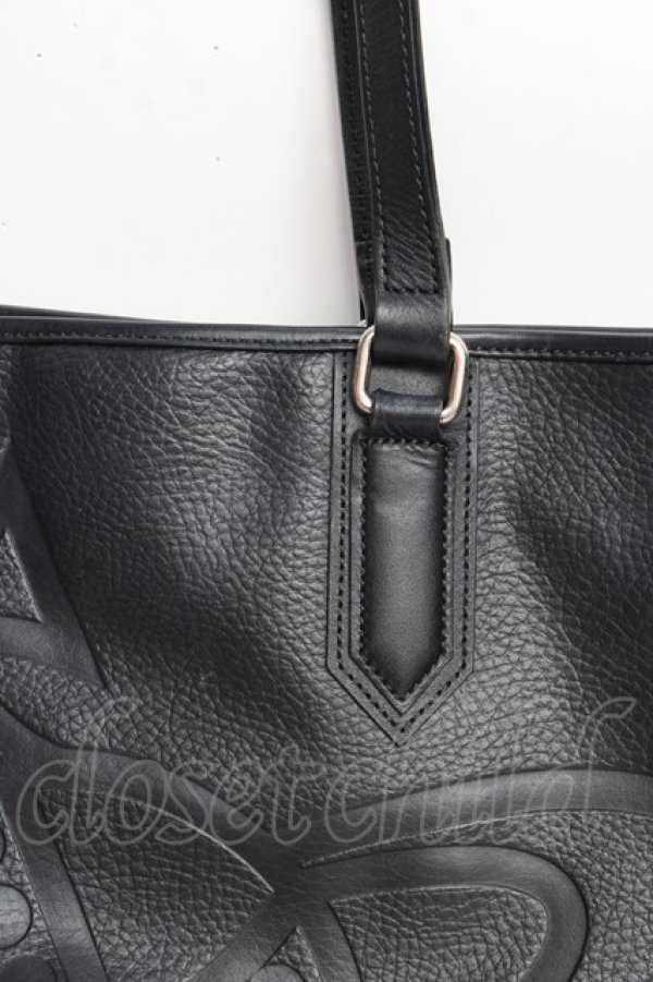 画像3: ヴィヴィアンウエストウッド 中古 / HAMILTON SHOULDER トートバッグ  ブラック  Y-25-11-05-020-ba-SZ-ZY (3)