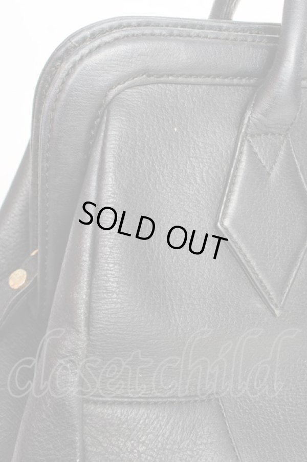 画像4: ヴィヴィアンウエストウッド 中古 / BA SIMPLE TINY ORBトートバッグ  黒  Y-25-11-05-021-ba-AS-ZY (4)