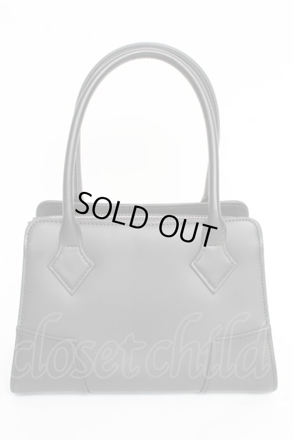 画像2: ヴィヴィアンウエストウッド 中古 / プレーンミニハンドバッグ  黒  Y-25-11-05-023-ba-SZ-OS (2)