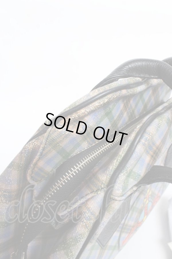 画像3: ヴィヴィアンウエストウッド 中古 / ヤスミンチェックハンドバック   Y-25-11-05-024-ba-SZ-ZY (3)