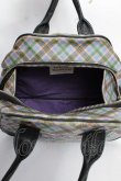 画像5: ヴィヴィアンウエストウッド 中古 / ヤスミンチェックハンドバック   Y-25-11-05-024-ba-SZ-ZY (5)