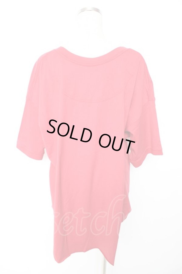 画像2: ヴィヴィアンウエストウッド 中古 / CATプリントラウンドヘムTシャツ 00 レッド  Y-25-11-05-028-to-SZ-ZY (2)