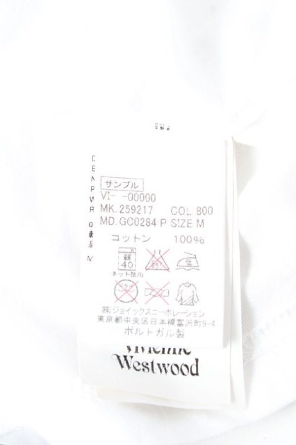 画像5: ヴィヴィアンウエストウッド MAN 中古 / SCULPTURE BOY　Tシャツ M ホワイト  Y-25-11-05-029-to-SZ-ZY (5)