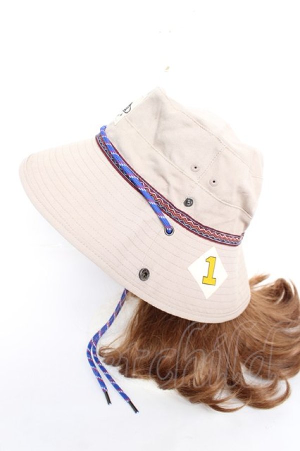 画像2: ヴィヴィアンウエストウッド 中古 / 2WAYアドベンチャーハット  グレージュ  Y-25-11-16-021-ha-SZ-ZY (2)