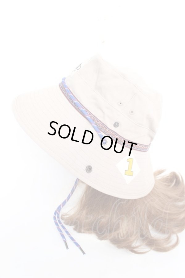 画像2: ヴィヴィアンウエストウッド 中古 / 2WAYアドベンチャーハット  グレージュ  Y-25-11-16-021-ha-SZ-ZY (2)