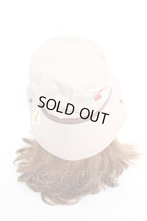 画像3: ヴィヴィアンウエストウッド 中古 / 2WAYアドベンチャーハット  グレージュ  Y-25-11-16-021-ha-SZ-ZY (3)