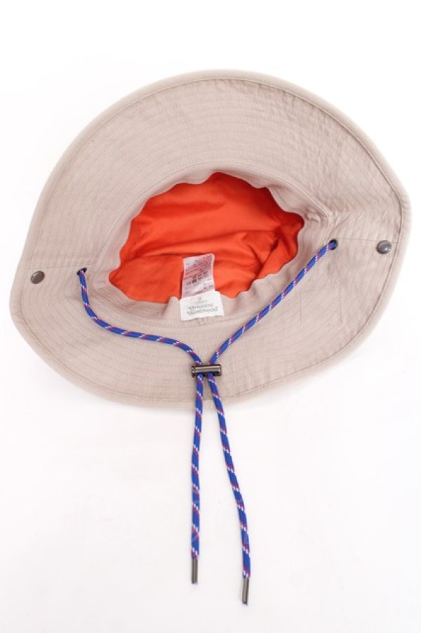 画像6: ヴィヴィアンウエストウッド 中古 / 2WAYアドベンチャーハット  グレージュ  Y-25-11-16-021-ha-SZ-ZY (6)