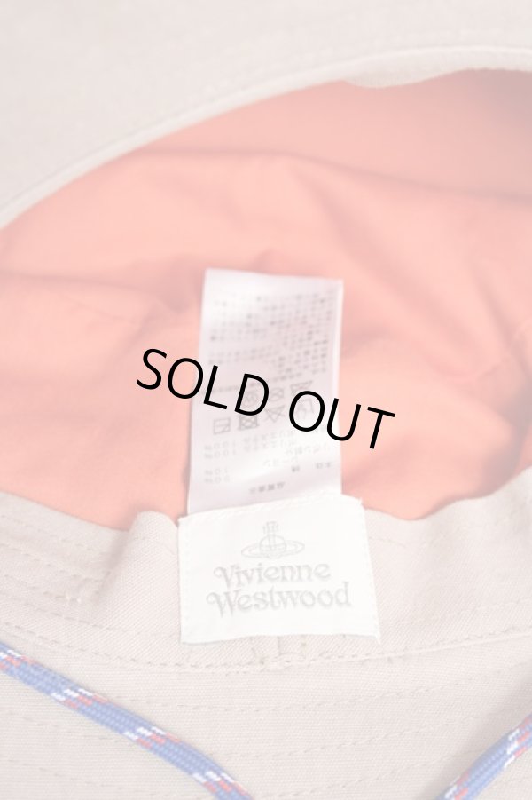 画像7: ヴィヴィアンウエストウッド 中古 / 2WAYアドベンチャーハット  グレージュ  Y-25-11-16-021-ha-SZ-ZY (7)