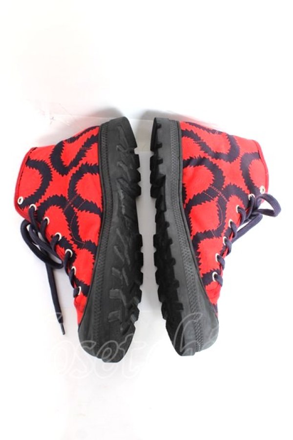 画像5: ヴィヴィアンウエストウッド 中古 / スクイグルスニーカー 41 レッド  Y-25-11-16-022-sh-SZ-ZY (5)
