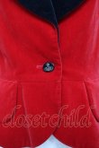 画像6: ヴィヴィアンウエストウッド 中古 / 別珍ラブジャケット 1 レッド×ブラック  Y-25-11-16-023-jc-SZ-ZY (6)