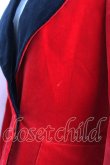 画像8: ヴィヴィアンウエストウッド 中古 / 別珍ラブジャケット 1 レッド×ブラック  Y-25-11-16-023-jc-SZ-ZY (8)