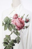 画像4: ヴィヴィアンウエストウッド MAN 中古 / ローズptシャツ  ホワイト  Y-25-11-16-025-bl-SZ-ZY (4)