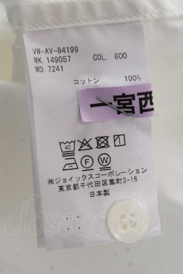 画像7: ヴィヴィアンウエストウッド MAN 中古 / ローズptシャツ  ホワイト  Y-25-11-16-025-bl-SZ-ZY (7)