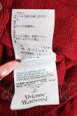 画像7: ヴィヴィアンウエストウッド 中古 / カラーオーブ刺繍カーディガン S レッド  Y-25-11-16-026-to-SZ-ZY (7)