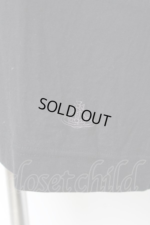 画像4: ヴィヴィアンウエストウッド MAN 中古 / KISS ME KITTYリラックスTシャツ 48 ブラック  Y-25-11-16-027-ts-SZ-ZY (4)