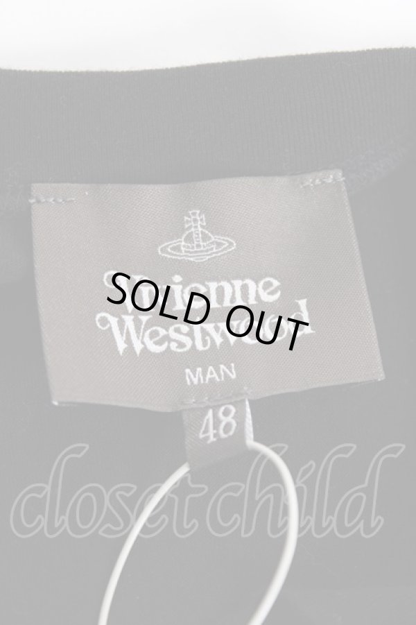 画像5: ヴィヴィアンウエストウッド MAN 中古 / KISS ME KITTYリラックスTシャツ 48 ブラック  Y-25-11-16-027-ts-SZ-ZY (5)
