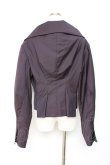 画像3: ヴィヴィアンウエストウッド 中古 / 変形カラージャケット 42 パープル  Y-25-11-16-028-jc-SZ-ZY (3)