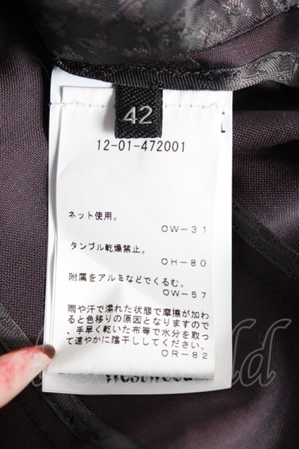 画像7: ヴィヴィアンウエストウッド 中古 / 変形カラージャケット 42 パープル  Y-25-11-16-028-jc-SZ-ZY (7)