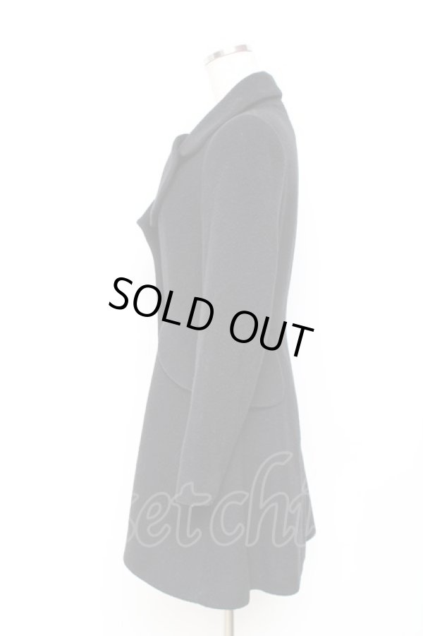 画像2: ヴィヴィアンウエストウッド 中古 / ベッティーナウールコート 1 ブラック  Y-25-11-16-029-co-SZ-ZY (2)