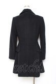 画像3: ヴィヴィアンウエストウッド 中古 / ベッティーナウールコート 1 ブラック  Y-25-11-16-029-co-SZ-ZY (3)