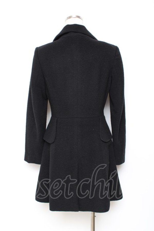 画像3: ヴィヴィアンウエストウッド 中古 / ベッティーナウールコート 1 ブラック  Y-25-11-16-029-co-SZ-ZY (3)