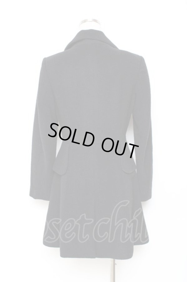 画像3: ヴィヴィアンウエストウッド 中古 / ベッティーナウールコート 1 ブラック  Y-25-11-16-029-co-SZ-ZY (3)