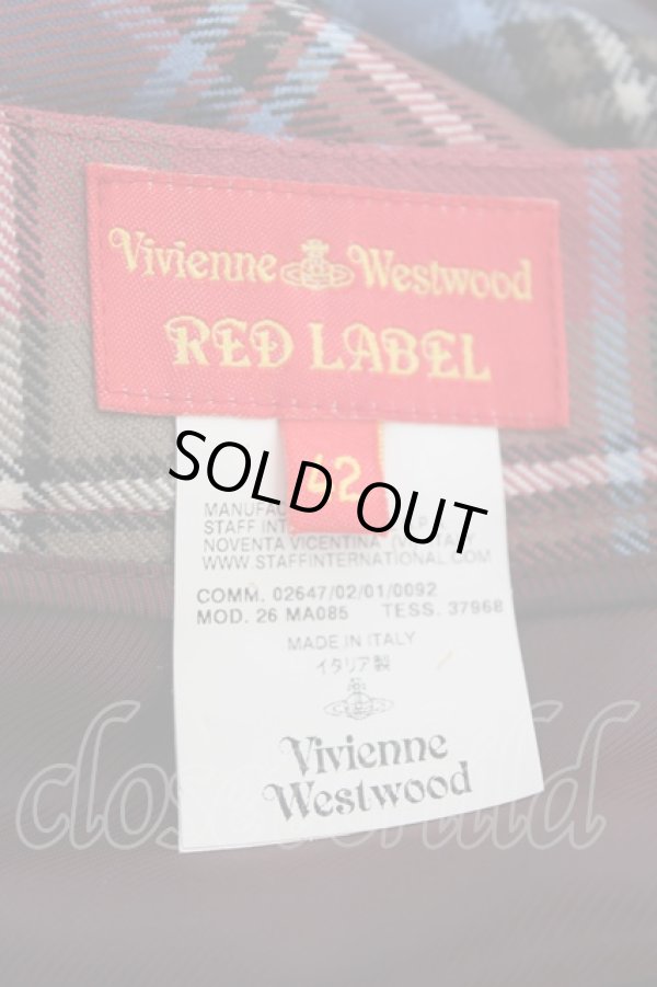 画像6: ヴィヴィアンウエストウッド 中古 / タータンアシンメトリースカート 42 ピンク  Y-25-11-16-030-sk-SZ-ZY (6)