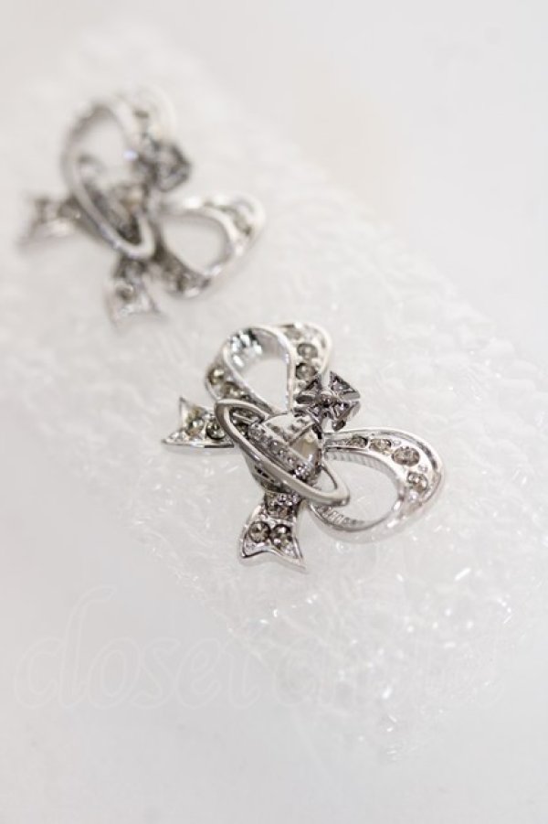 画像2: ヴィヴィアンウエストウッド 中古 / GAIL EARRINGS  シルバー  Y-25-11-16-004-er-SZ-ZY (2)