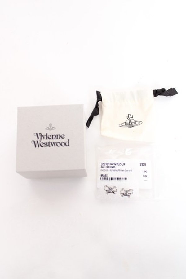 画像4: ヴィヴィアンウエストウッド 中古 / GAIL EARRINGS  シルバー  Y-25-11-16-004-er-SZ-ZY (4)