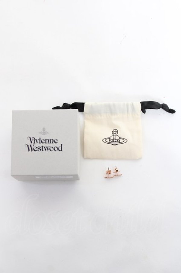 画像5: ヴィヴィアンウエストウッド 中古 / FARAHピアス  ピンクゴールド  Y-25-11-16-005-er-SZ-ZY (5)