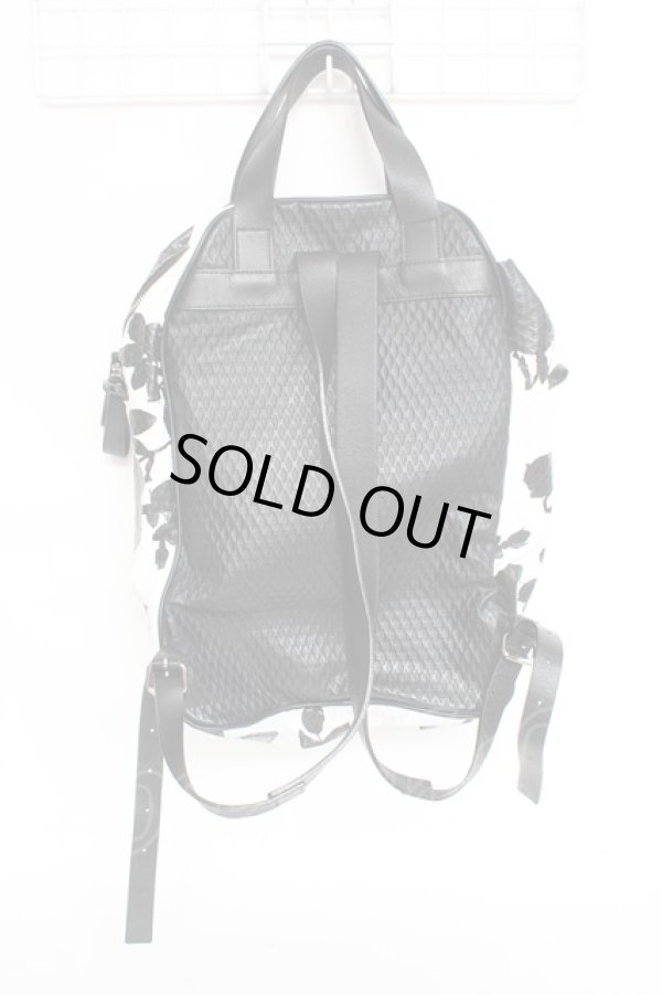 画像2: ヴィヴィアンウエストウッド 中古 / フラワーリュク  ブラック×ホワイト  Y-25-11-16-010-ba-SZ-ZY (2)