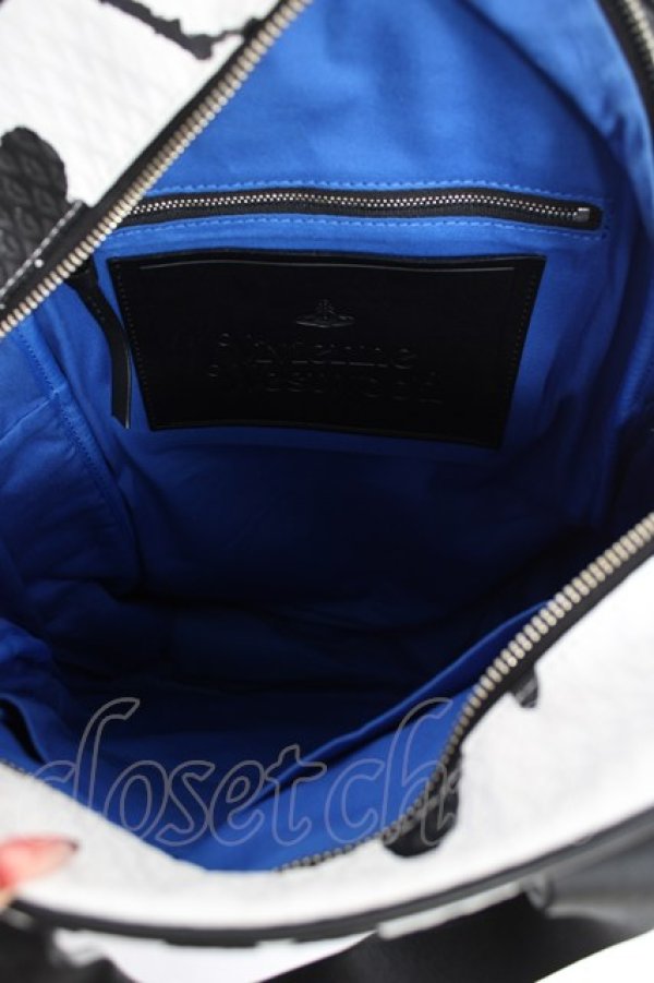 画像3: ヴィヴィアンウエストウッド 中古 / フラワーリュク  ブラック×ホワイト  Y-25-11-16-010-ba-SZ-ZY (3)