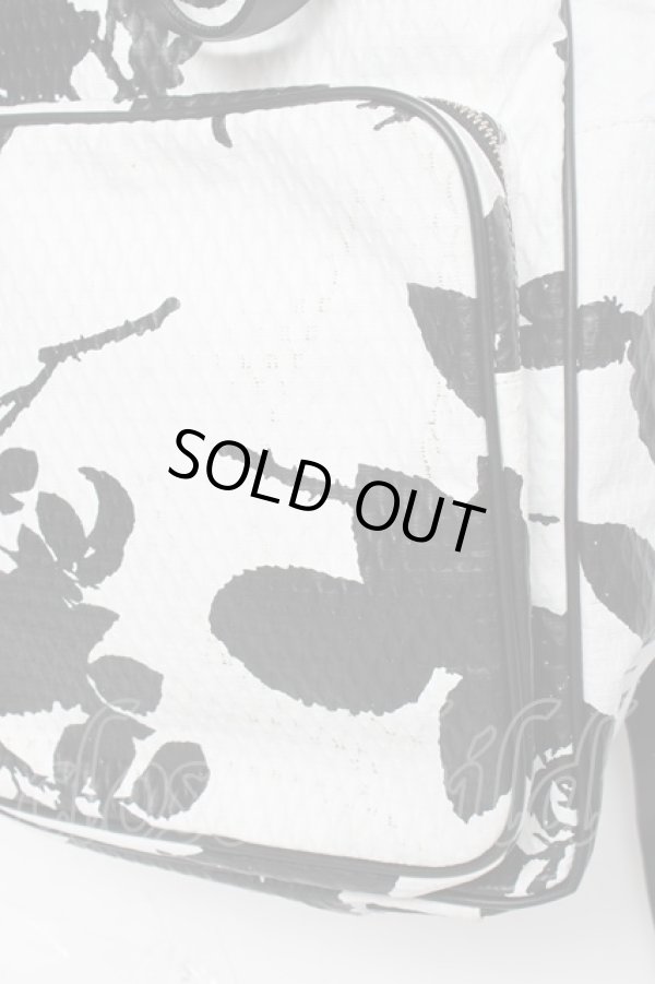 画像5: ヴィヴィアンウエストウッド 中古 / フラワーリュク  ブラック×ホワイト  Y-25-11-16-010-ba-SZ-ZY (5)